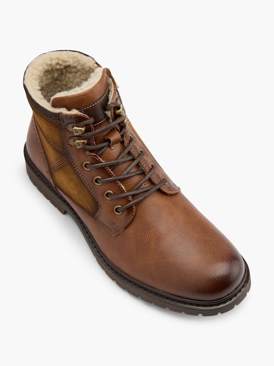 CAFE MODA Schnürboots Cognac 104086 2