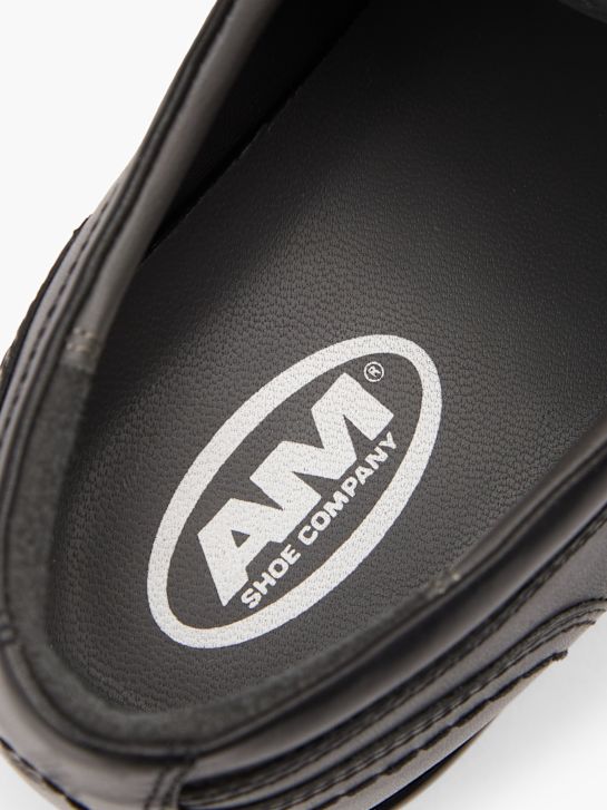 AM SHOE Stringata Nero 104420 5
