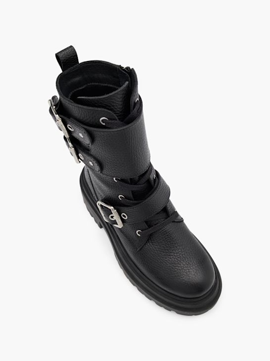 Buffalo Biker Boots Schwarz 104626 2