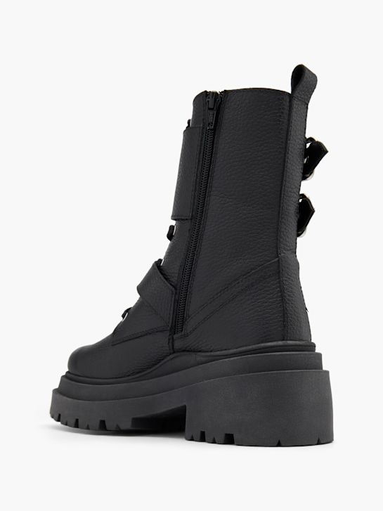 Buffalo Biker Boots Schwarz 104626 3