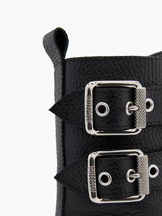 Buffalo Biker Boots Schwarz 104626 6