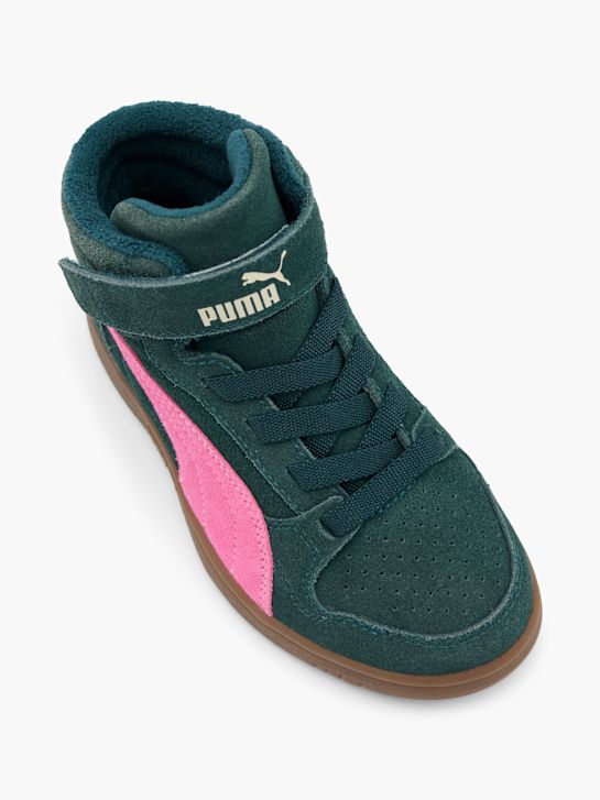 PUMA Sportbačiai aukštu aulu Žalia 104650 2
