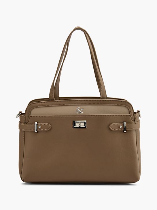 Catwalk Håndtaske Taupe 104651 1