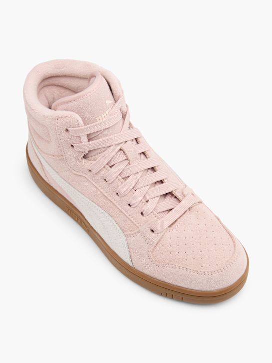PUMA Sportbačiai aukštu aulu Rožinė 104656 2
