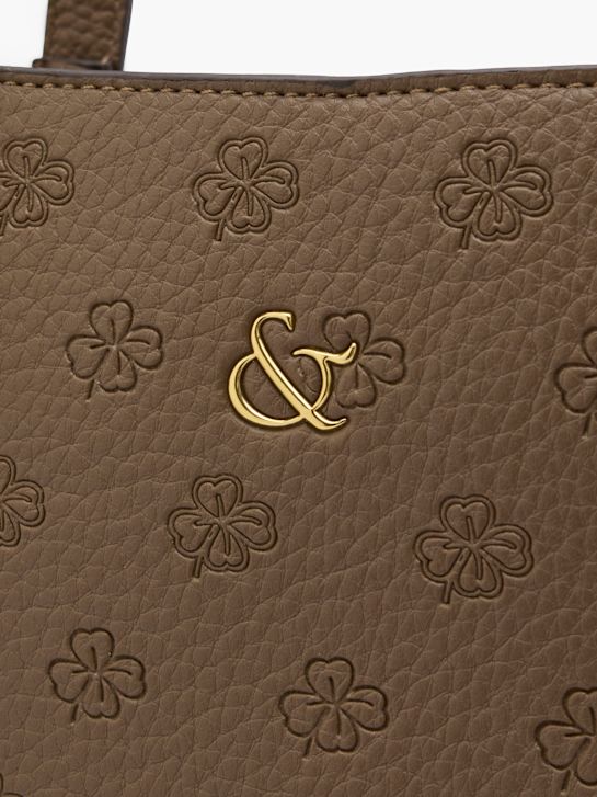 Catwalk Handtasche Taupe 104811 5