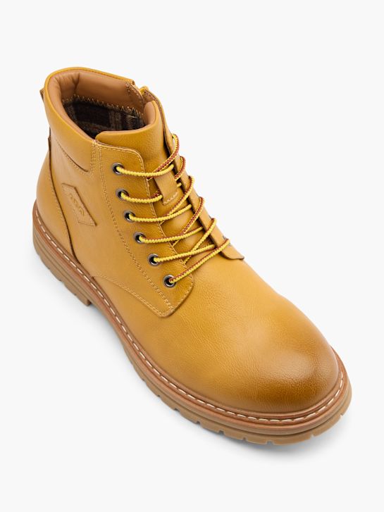 AM SHOE Stivale allacciato Giallo 104821 2