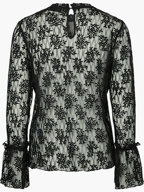 PIECES Chemisier Noir 104927 3