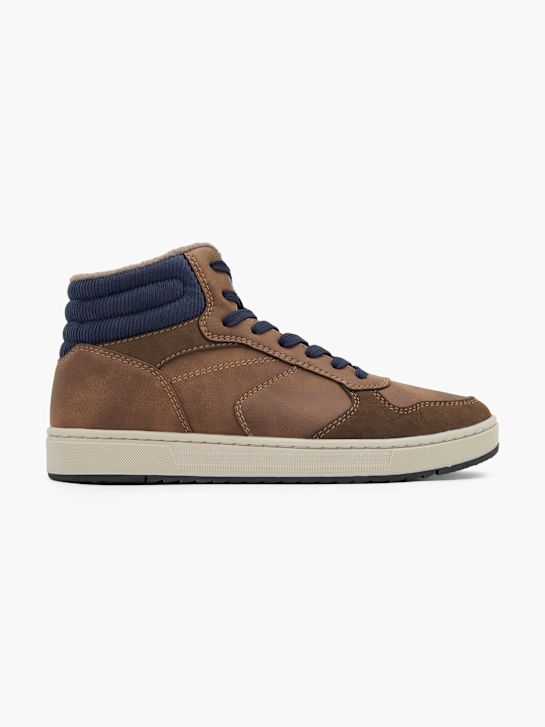 Vty Hoher Sneaker Braun 105337 1