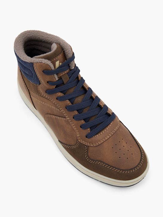 Vty Hoher Sneaker Braun 105337 2
