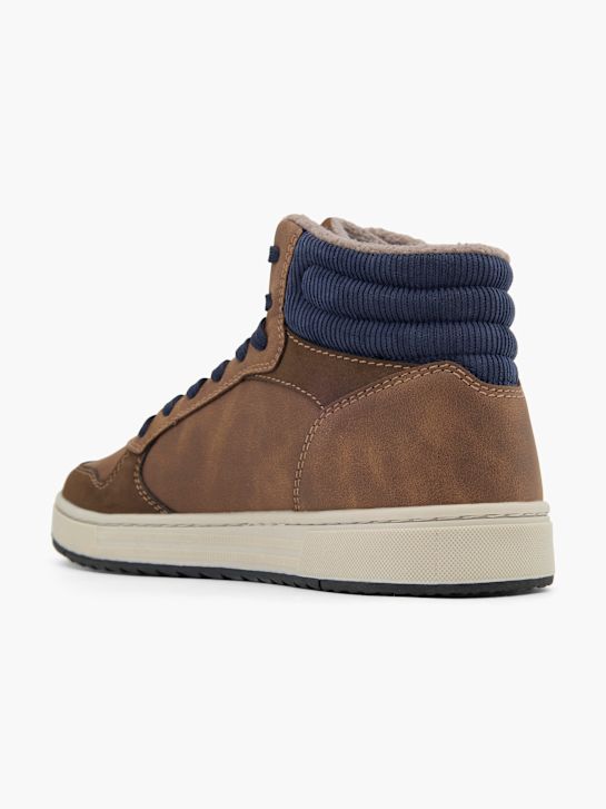 Vty Hoher Sneaker Braun 105337 3