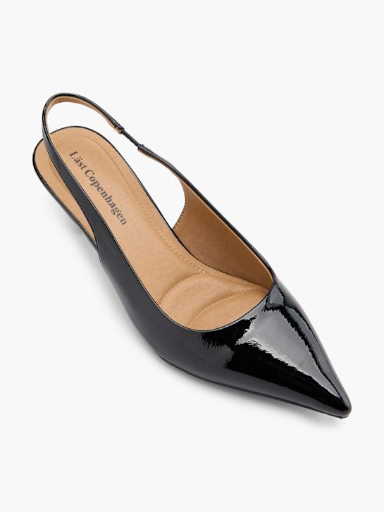 Läst Copenhagen Slingback pump Sort 105381 2
