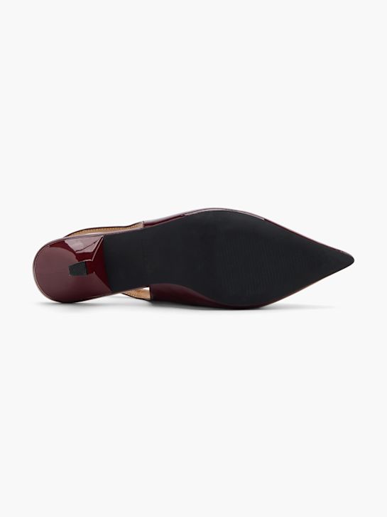 Läst Copenhagen Slingback pump Vinrød 105382 4