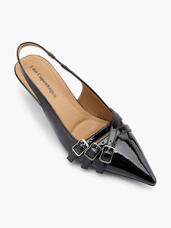 Läst Copenhagen Slingback pump Svart 105385 2