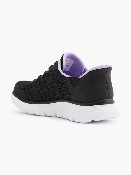 Skechers Slip On Sneaker Schwarz 105417 3