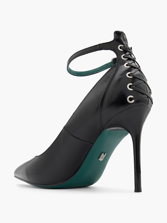 Wicked Spangenpumps Schwarz 105441 3