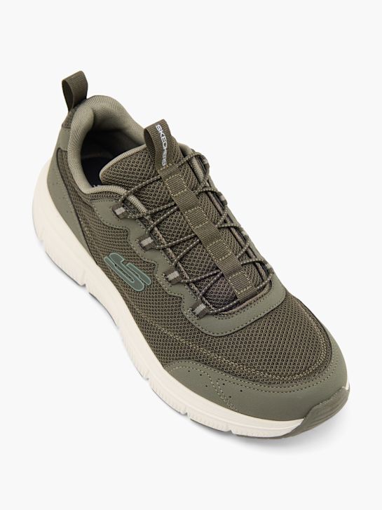 Skechers Slip on sneaker Oliven 105465 2