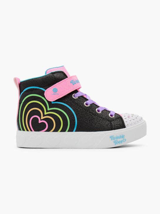 Skechers Sneakersy za kostkę Czarny 105545 1