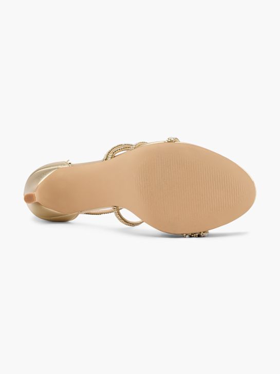 Catwalk Sandale s petom Zlatna 105952 4