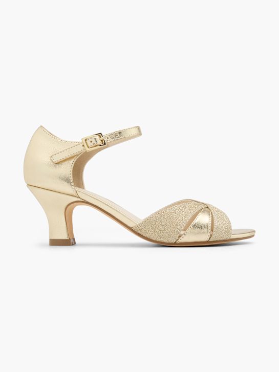 Catwalk Spangenpumps Gold 106182 1