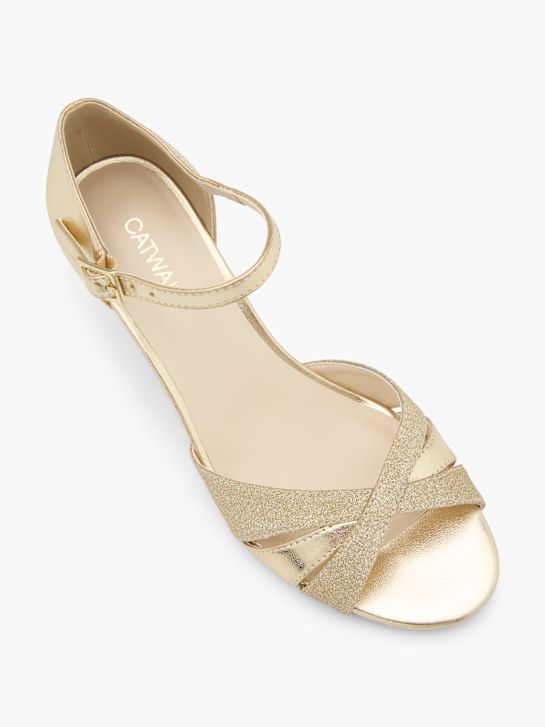 Catwalk Spangenpumps Gold 106182 2