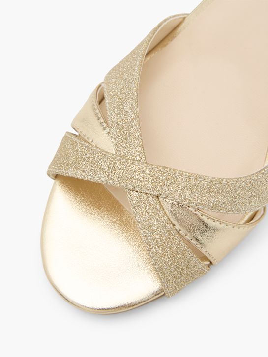 Catwalk Spangenpumps Gold 106182 5
