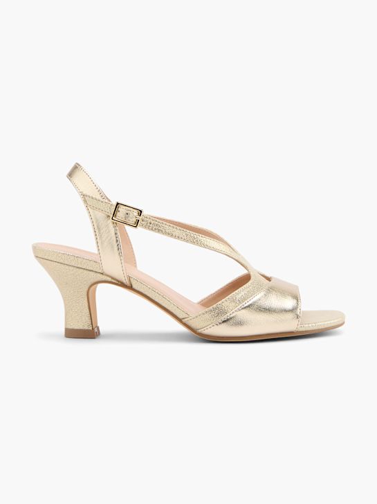 Catwalk Slingpumps Gold 106183 1