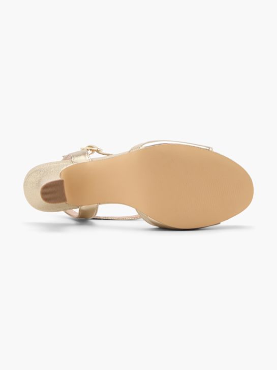 Catwalk Slingpumps Gold 106183 4