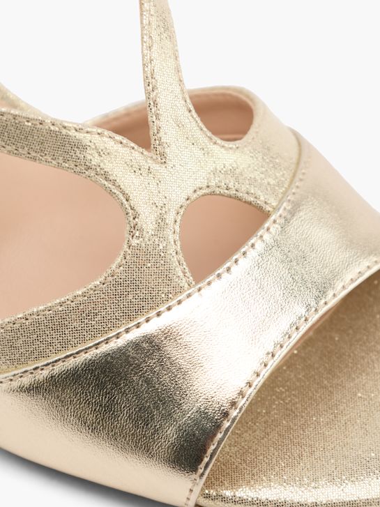 Catwalk Slingpumps Gold 106183 5