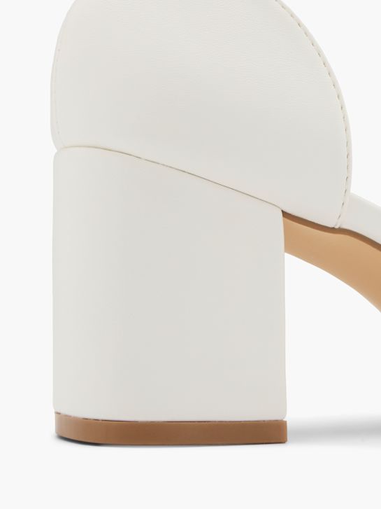 Catwalk Pump med spänne Benvit 106278 6
