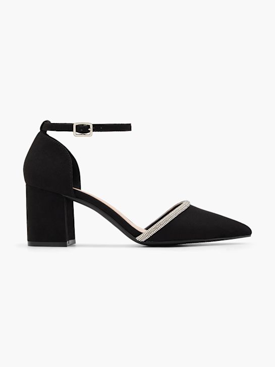Catwalk Spangenpumps Schwarz 106279 1