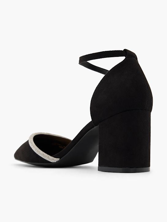 Catwalk Spangenpumps Schwarz 106279 3