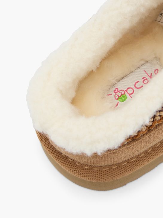 Cupcake Couture Šlepetės uždaru priekiu Ruda 110772 6