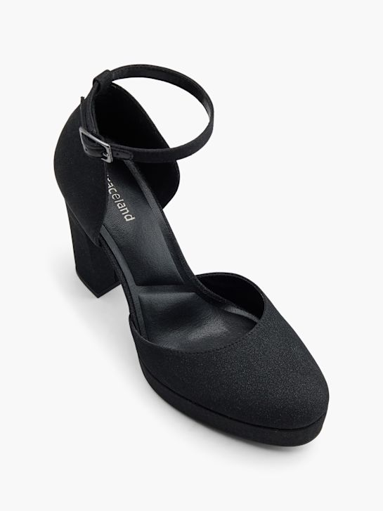 Graceland Sapato de salto com fivela Preto 110831 2