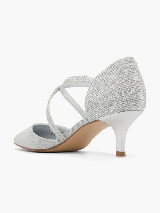 Graceland Tacones con hebilla Plata 110830 3