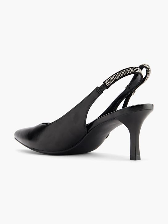 Graceland Slingback salonke Crna 110833 3