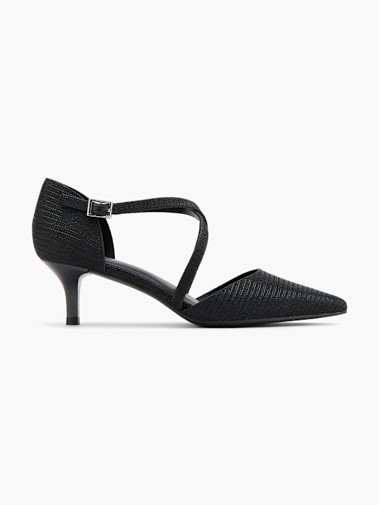 Graceland Spangenpumps Schwarz 110837 1