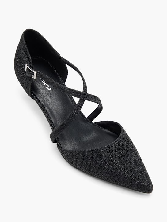 Graceland Sapato de salto com fivela Preto 110837 2