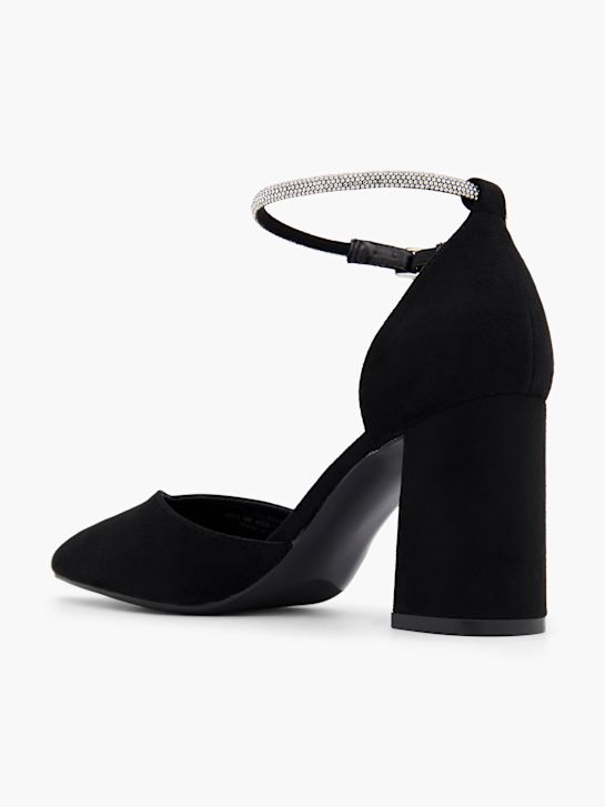 Catwalk Pump med spänne Svart 111048 3