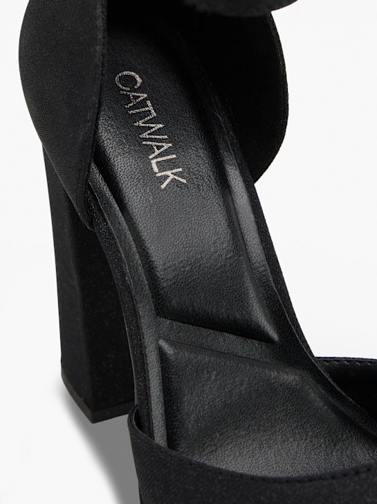 Catwalk Décolleté con fibbia Nero 111051 5