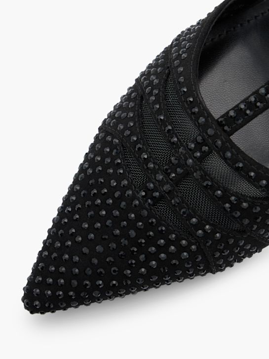 Catwalk Décolleté con fibbia Nero 111473 5