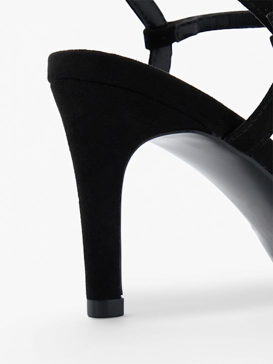 Catwalk Décolleté con fibbia Nero 111473 6