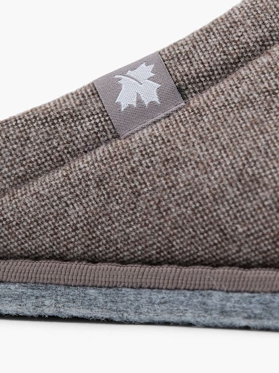 Casa mia Chaussons Taupe 111833 5