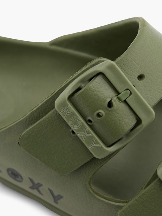 ROXY Tieffuß Pantolette Grün 112035 5
