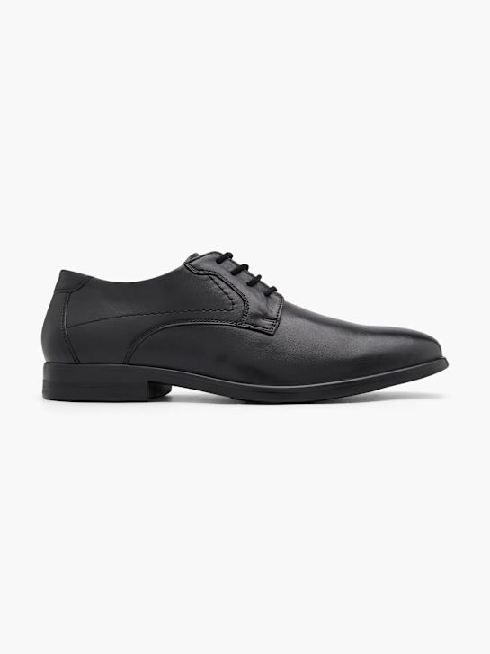 AM SHOE Business sko Sort 112420 1