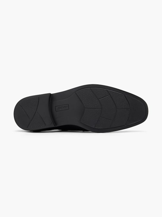 AM SHOE Business sko Sort 112420 4