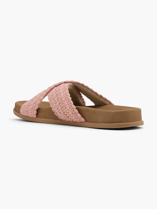 ROXY Tieffuß Pantolette Rosa 114637 3