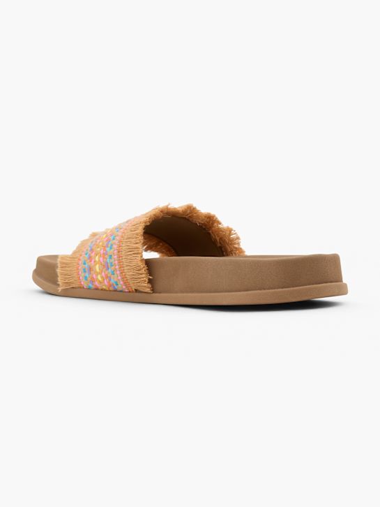 ROXY Tieffuß Pantolette Beige 114638 3