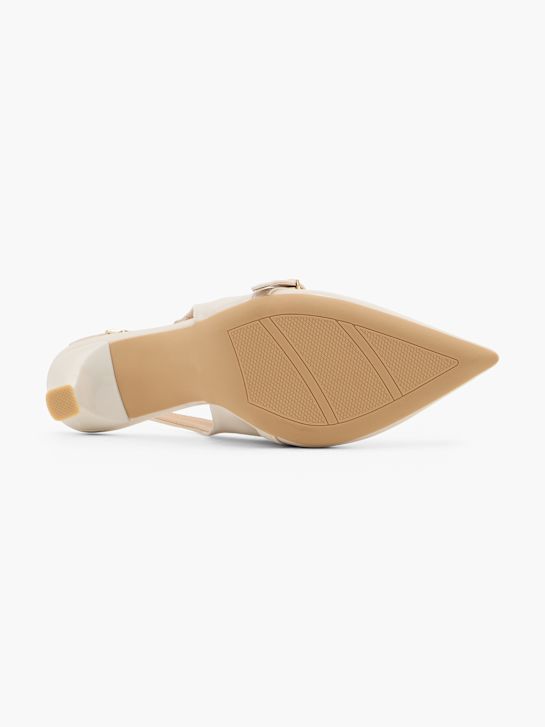 Catwalk Décolleté con cinturino Bianco Sporco 115315 4