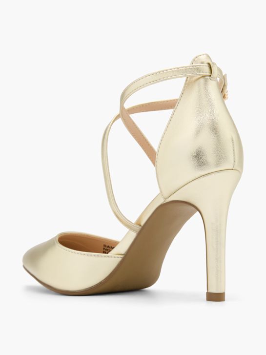 Catwalk Csatos körömcipő arany 118529 3
