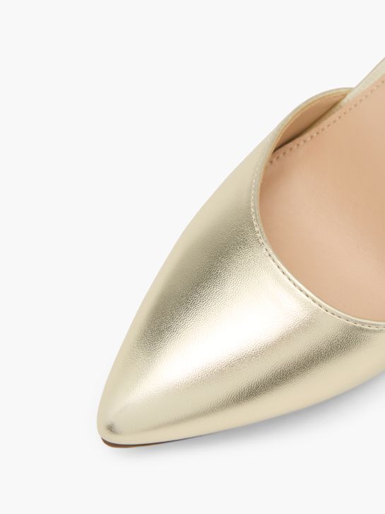 Catwalk Csatos körömcipő arany 118529 5